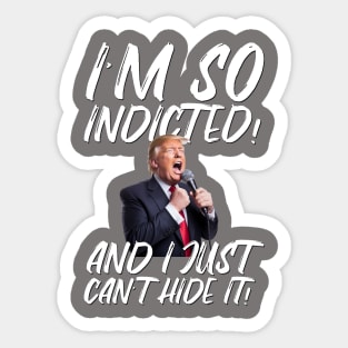 Trump Indictment Sticker